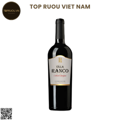 Rượu Vang Đỏ Villa Ranco Reserva - Chile - Cabernet Sauvignon - 14% - 750ml