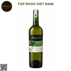 Rượu Vang Trắng Bravo - Chile - Sauvignon Blanc - 13% - 750ml