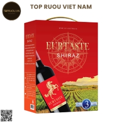 Vang Túi Eurtaste Shiraz - 3000ml - 14% - Úc