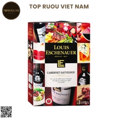 Rượu Vang Đỏ Túi Louis Eschenauer - Pháp - Cabernet Sauvignon - 13.5% - 5000ml