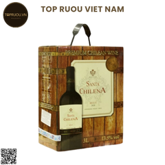 Vang Đỏ Túi Santa Chilena - 3000ml - 14% - Chile