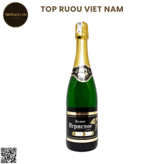 Sâm Banh  Nga Trắng Белое Игристое ( 9 đồng tiền)  750ml - 12% - Nga