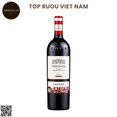 Rượu Vang Đỏ Calvet Conversation Bordeaux - Pháp - Merlot, Cabernet Sauvignon - 12.5% - 750ml