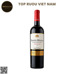 Vang Đỏ Santo Molina - Chile - Cabernet Sauvignon - 13,5% - 750ml