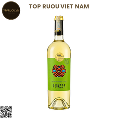 Rượu Vang Trắng Kunzza - Chile - Sauvignon Blanc - 12% - 750ml