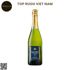 Vang Nổ Delafinca Brut Sparkling - 750ml - 10% - Macabeo – Parellada – Xarel-lo - Tây Ban Nha