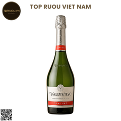 Vang Nổ Sparkling Wine Valdivieso Demi Sec - Chile - Chardonnay, Semillon - 12%  - 750ml