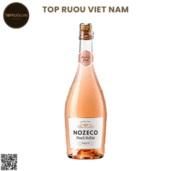 Rượu Vang Nổ Nozeco Peach Bellini - Pháp - Blended - 0% - 750ml