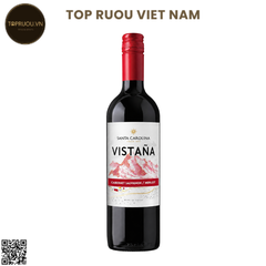 Rượu Vang Đỏ Santa Carolina Vistana - Chile - Cabernet Sauvignon, Merlot - 13% - 750ml