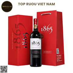 Hộp Rượu Đơn Vang Đỏ 1865 Selected Cabernet Sauvignon - Ý - Cabernet Sauvignon - 14% - 750ml