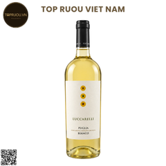 Rượu Vang Trắng Luccarelli Bianco - Ý - Malvasia Bianca, Verdeca, Chardonnay - 12% - 750ml