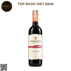 Vang Đỏ Terre Forti Sangiovese RubiCone - Ý - Sangiovese - 12,5% - 750ml