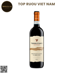 Vang Đỏ Terre Forti - Ý -  Montepulciano - 12,% - 750ml