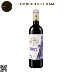 Rượu Vang đỏ Lady Nancy Barrica 3 - Tây Ban Nha - Tempranillo - 14% - 750ml