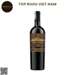 Rượu Vang Ngọt Sole D'Italia Semi - Ý - Negroamaro - 14% - 750ml