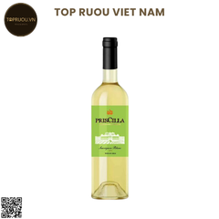 Rượu Vang Trắng Priscilla - Chile - Sauvignon Blanc - 13% - 750ml