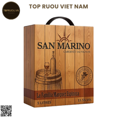 Rượu Vang Đỏ Túi San Marino - Chile - Cabernet Sauvignon - 13.5% - 5000ml