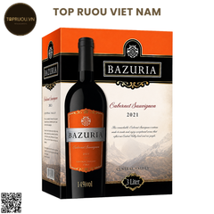 Rượu Vang Túi Bazuria - Chile - Cabernet Sauvignon - 13% - 3000ml