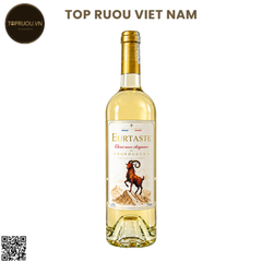 Rượu Vang Trắng Eurtaste Bordeaux - Pháp - Blended - 12% - 750ml