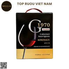 Vang Túi 1970 Boreaux  - 3000ml - 13.5% - Pháp