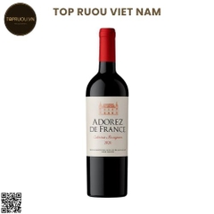 Vang Đỏ Adorez De France - Pháp - Cabernet Sauvignon - 13,5% - 750ml
