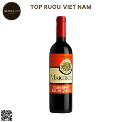 Vang Đỏ Majorca (Tem Đỏ) - Tây Ban Nha - Cabernet Sauvignon - 13,5% - 750ml