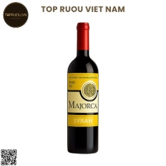 Vang Đỏ Majorca (Tem Vàng) - Tây Ban Nha - Shiraz - 13,5% - 750ml