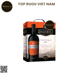 Rượu Vang Túi Bazuria - Chile - Cabernet Sauvignon- 14% - 3000ml