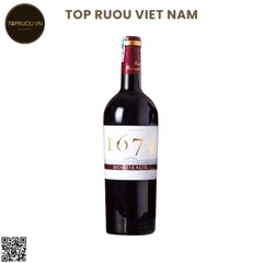 Rượu Vang Đỏ 1679 Bordeaux Rouge  - Pháp - Merlot, Cabernet Sauvignon - 14% - 750ml