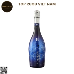 Vang Nổ Bottega, Stella Millesimato Extra Brut, Led version - 750ml - 11% - Blend Glera, Pinot Nero, Chardonnay - Ý