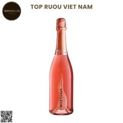Vang Nổ Bottega, Prosecco Rose DOC, Il Vino Dei Poeti - 750ml - 11.5% - Glera + Pinot Noir - Ý