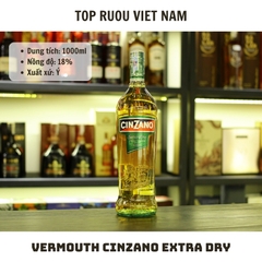 Vermouth Cinzano Extra Dry 1000ml - 18% - Ý