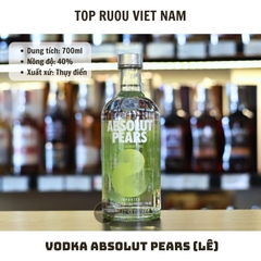 Vodka Absolut Pears (Lê) - 700ml - 40% - Thụy Điển