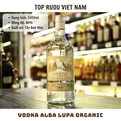 Vodka Alba Lupa Organic - 1000ml - 40% - Tây Ban Nha