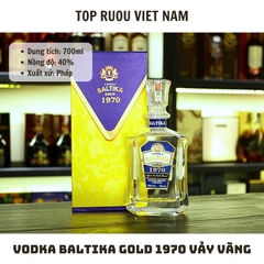 Vodka Baltika Gold 1970 - 700ml - 40% - Pháp