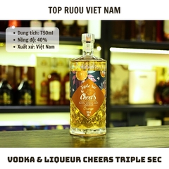 Vodka & Liqueur Cheers Triple Sec - 750ml - 40% - Việt Nam