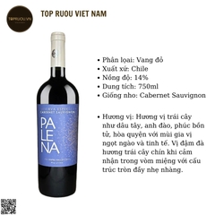 Rượu Vang Đỏ Palena Reserva Especial - 750ml - 14% - Chile