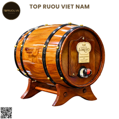 Kệ Gỗ Vang Trống Santa Loreto   3000ml - 13% - Chile