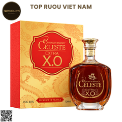 Brandy XO Celeste Extra (Kèm Túi Giấy Hãng) - 700ml - 40% - Pháp