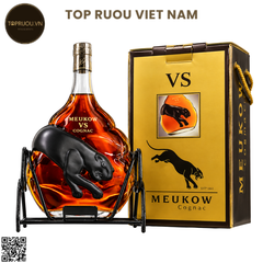 Kệ Cognac Meukow VS - 3000ml - 40% - Pháp