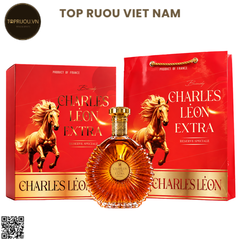 Brandy XO Charles Leon Extra (Kèm Túi Giấy Hãng) - 700ml - 40% - Pháp