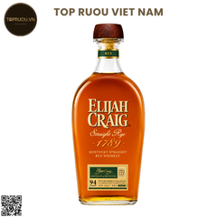 Whisky Elijah Craig RYE Kentucky Straight Bourbon - 700ml - 47% - Mỹ