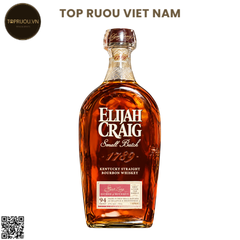 Whisky Elijah Craig Small Batch Kentucky Straight Bourbon - 700ml - 47% - Mỹ