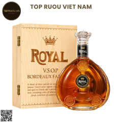 Brandy XO Royal (Hộp Gỗ) - 700ml - Pháp - 40%