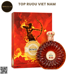 Brandy Bowie XO (Kèm Túi Giấy Hãng) - 700ml - 40% - Pháp