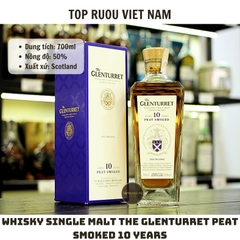 Whisky The Glenturret Peat Smoked Aged 10 Years Single Malt - 700ml - 50% - Scotland