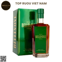 Whisky Bellevoye Finition Calvados (Tem Xanh Lá) - 700ml - 43% - Pháp