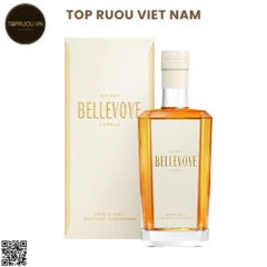 Whisky Bellevoye Finition Sauternes (Tem Trắng) - 700ml - 40% - Pháp