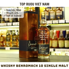 Whisky Benromach 10 Single Malt - 700ml - 43% - Scotland