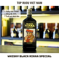 Whisky Black Nikka Special - 720ml - 42% - Nhật Bản